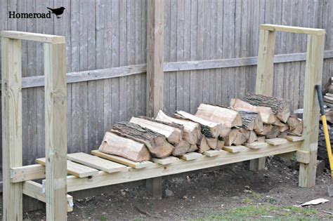 how to make a firewood rack for skid steer|firewood rack plans free.